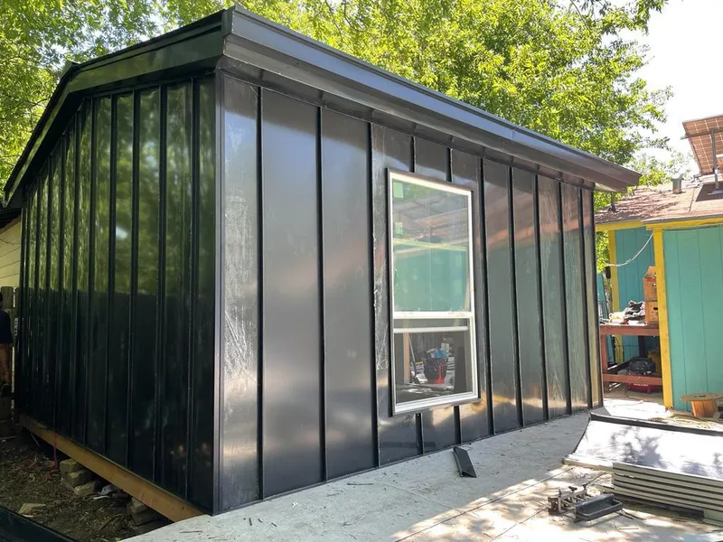 Black standing seam metal wall panels for Roof Inspection in Fort Madison